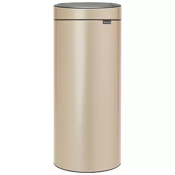 Мусорный бак 30 л Brabantia Touch Bin New шампань