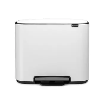 Мусорный бак 36 л Brabantia Bo Pedal Bin белый