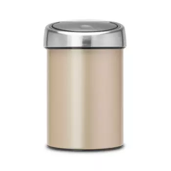 Мусорный бак 3 л Brabantia Touch Bin Шампань