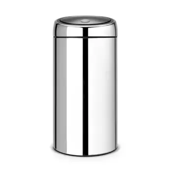 Мусорный бак 45 л Brabantia Touch Bin стальной полированный