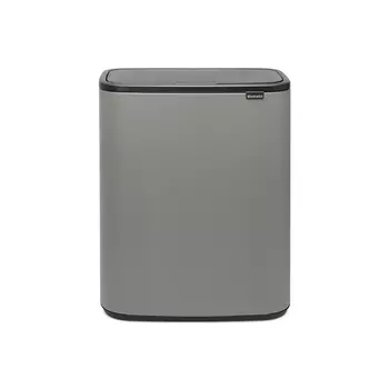 Мусорный бак 60 л Brabantia Bo Touch Bin платиновый