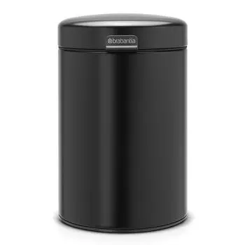 Мусорный бак Brabantia NewIcon настенный 3 л Чёрный матовый