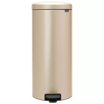 Мусорный бак с педалью 30 л Brabantia Newicon Шампань