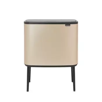Мусорный бак с педалью 36 л Brabantia Touch Bin Bo шампань