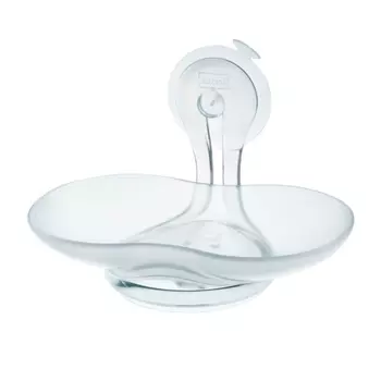 Мыльница на присоске Koziol Loop прозрачный