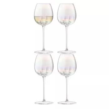Набор бокалов для белого вина 325 мл LSA International Pearl 4 шт