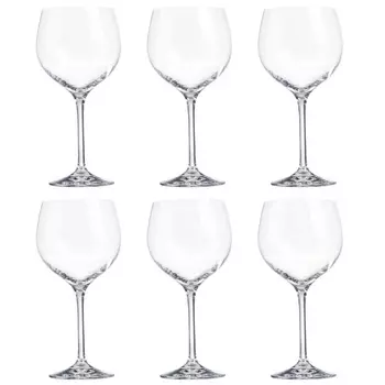 Набор бокалов для красного вина 670 мл RCR Invino 6 шт