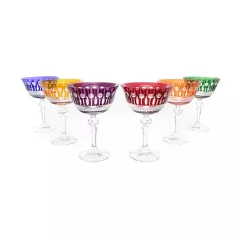 Набор бокалов для мартини 180 мл Bohemia 6 шт