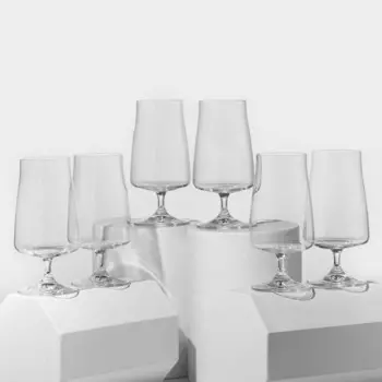 Набор бокалов для пива 380 мл Crystalex Alex 6 шт