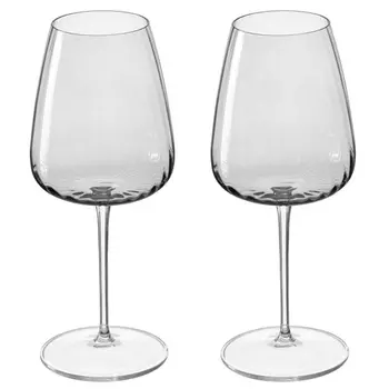 Набор бокалов для шампанского 550 мл Le Stelle Opium Colour fume 2 шт