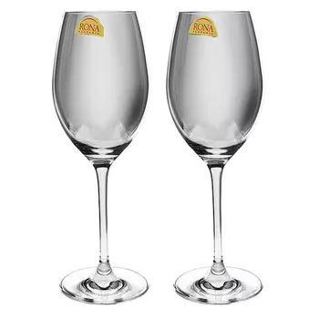 Набор бокалов для вина 410 мл Rona Chateau white 2 шт