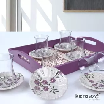 Набор чайных пар 170 мл Keramika Армуд флер 6 шт