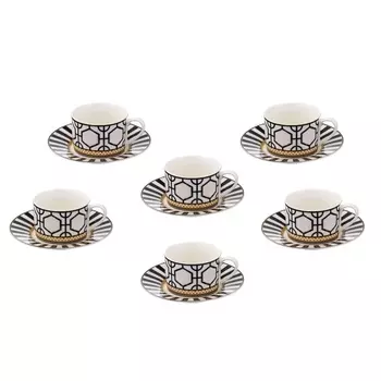 Набор чайных пар 200 мл Maisinger Massimo 6 шт