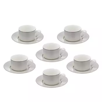 Набор чайных пар 200 мл Maisinger Sterling 6 шт