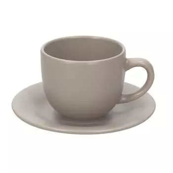 Набор чашек чайных 6 шт. 250 мл "Rustical Tortora" Tognana