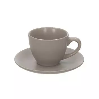 Набор чашек кофейных 6 шт. 110 мл "Rustical Tortora" Tognana