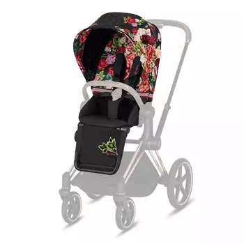 Набор чехлов для прогулочного блока для коляски Seat Pack PRIAM III FE Spring Blossom dark