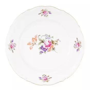 Набор десертных тарелок 25 см Repast Мейсенский букет 6 шт