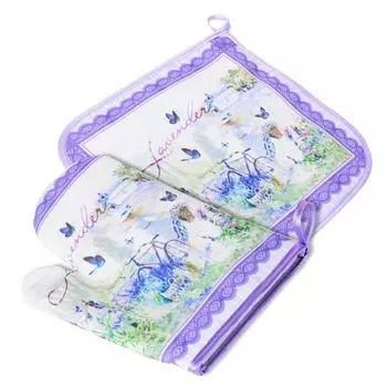 Набор для кухни прихватка и варежка Gift'n'Home Лаванда