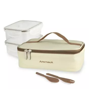 Набор для ланча Арктика 5 предметов бежевый