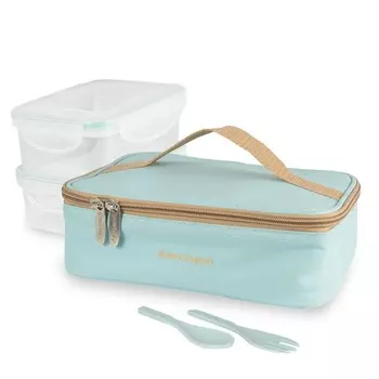 Набор для ланча Арктика 5 предметов голубой