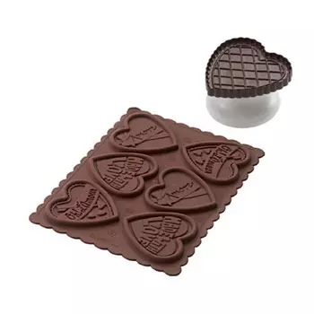 Набор для приготовления печенья Cookie Love Slim Silikomart