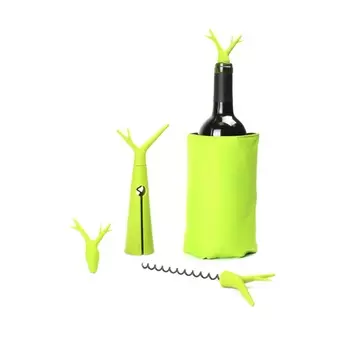 Набор для вина Koala Forest зелёный