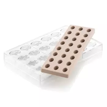 Набор форм для приготовления конфет Silikomart Овал 2 шт