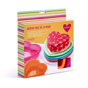 Набор форм для торта "Сердце" Lekue