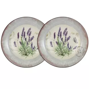 Набор из 2 суповых тарелок 21 см Anna Lafarg Лаванда
