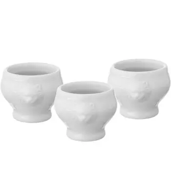 Набор пиал 7 см Tognana Mini Party 3 шт белый