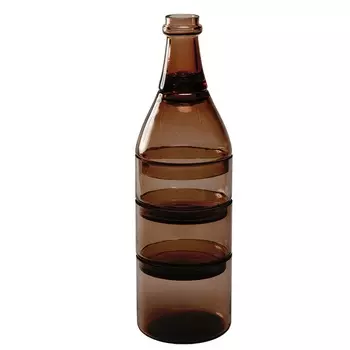 Набор из 5-ти ёмкостей для аперитива Doiy L'apero коричневый