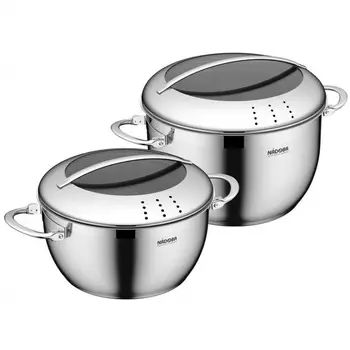 Набор кастрюль со стеклянными крышками Nadoba Maruska 2 шт малый