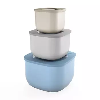 Набор контейнеров для хранения 3 шт. Guzzini Store&amp;More