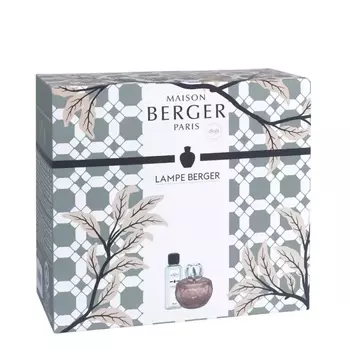 Набор лампа и аромат сменный 250 мл Maison Berger Восточный бархат розовый