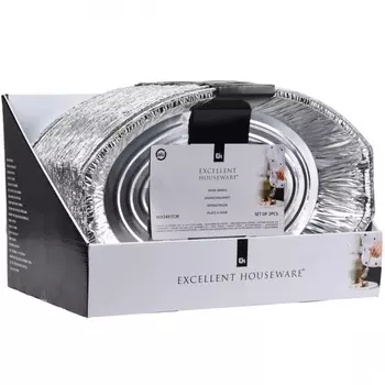 Набор лотков алюминиевых 2 шт. Excellent Houseware 46х34 см