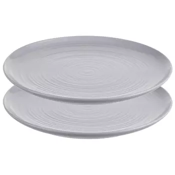 Набор обеденных тарелок 28 см Liberty Jones In the Village 2 шт серый