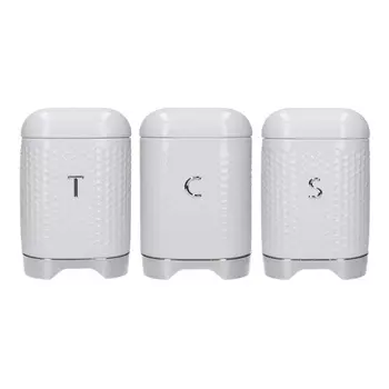 Набор ёмкостей для хранения Kitchen Craft 3 шт белый