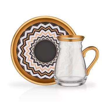 Набор пар чайных 140 мл Glore Армуд Восточные узоры 12 предметов