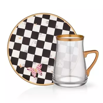 Набор пар чайных 150 мл Glore Армуд Эмма 12 предметов