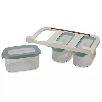 Набор подвесных контейнеров 3 шт. для хранения Joseph Joseph CupboardStore 900 мл светлый опал