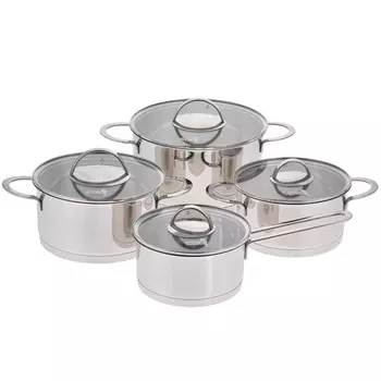 Набор кастрюль Augustin Welz 8 предметов