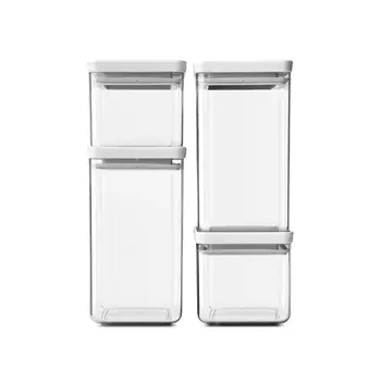 Набор прямоугольных контейнеров Brabantia Tasty+ 4 шт