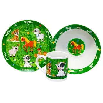 Набор "Домашние животные" 3 предмета в подарочной упаковке