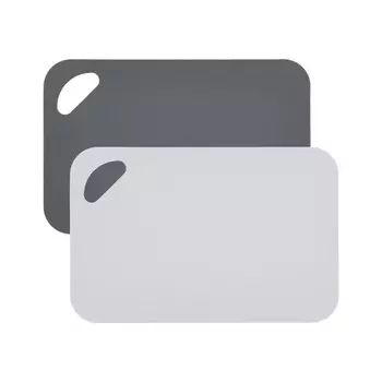 Набор разделочных досок 29 х 19 см Zeller серый и чёрный