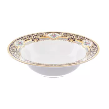 Набор салатниц 19 см Falkenporzellan Opal Cobalt Gold 6 шт