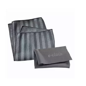 Набор салфеток для нержавеющей стали 32 х 32 см E-Cloth серый