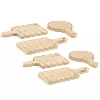 Набор сервировочных досок Kikkerland 6 шт