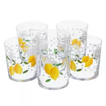 Набор стаканов 340 мл Tognana Clear Panarea 6 шт