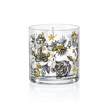 Набор стаканов для виски 410 мл Bohemia Crystal Барлайн 2 шт